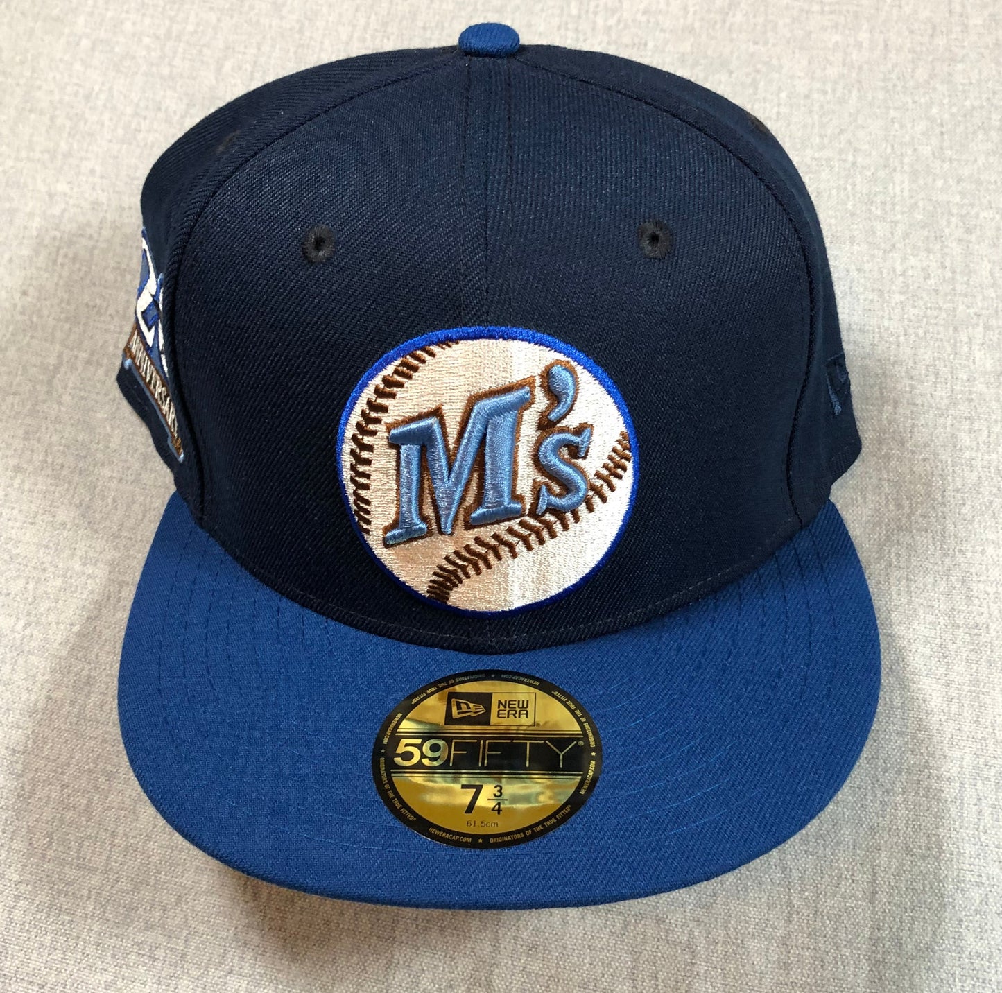 Seattle Mariners Hat Retro Logo Patch