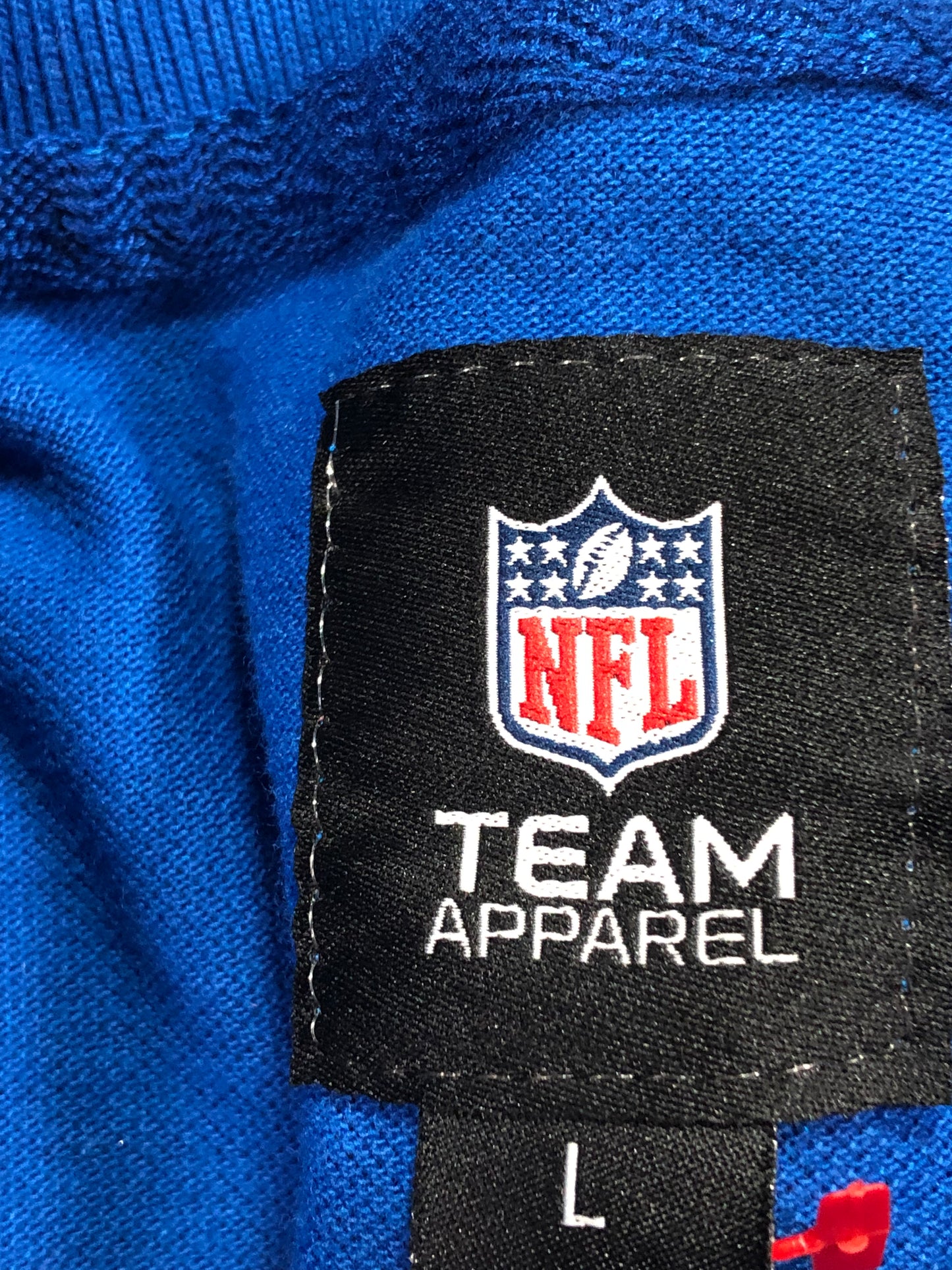 New England Patriots Polo Shirt Embroidered Retro NFL Team Apparel PREOWNED
