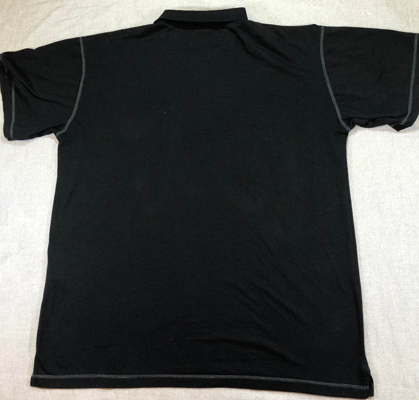 Tony Stewart Shirt Mens 2XL Nascar Bass Pro Shops Black Polo PREOWNED