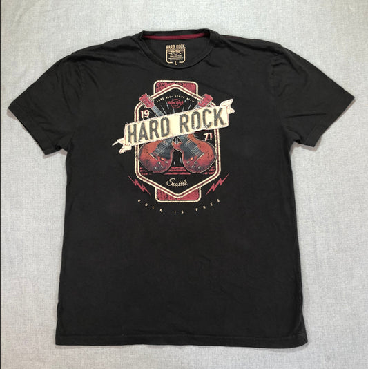 Hard Rock Cafe Seattle T-Shirt Preowned